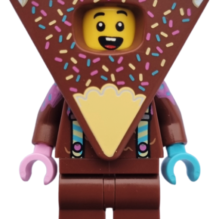 LEGO Chocolate Suit Guy Minifig (Rare)