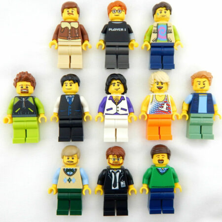 5-Pack of Mystery LEGO Male Minifigs