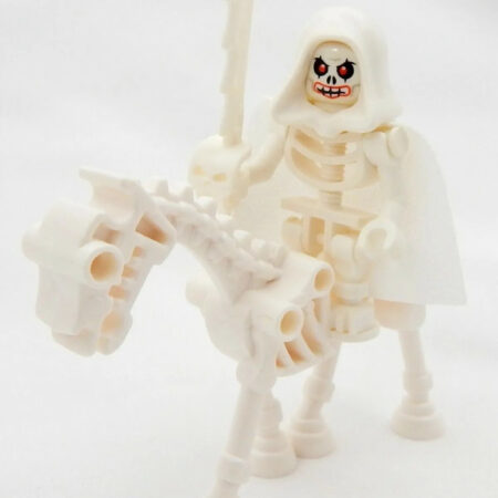 LEGO Skeleton on Horseback