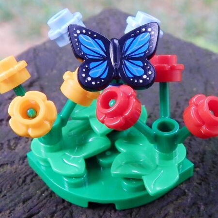 LEGO Butterfly Scene