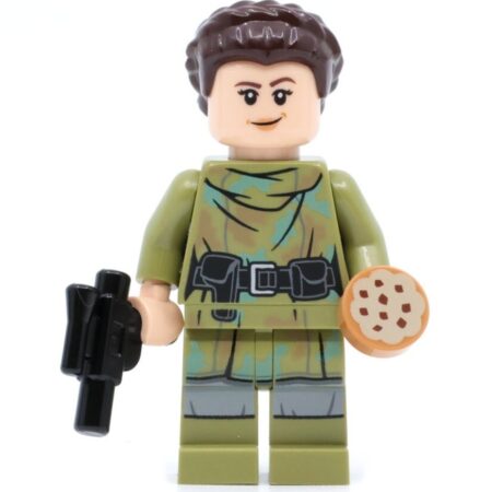 LEGO Star Wars: Princess Leia with blaster and biscuit