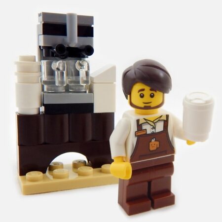 LEGO Barista with Coffee Machine