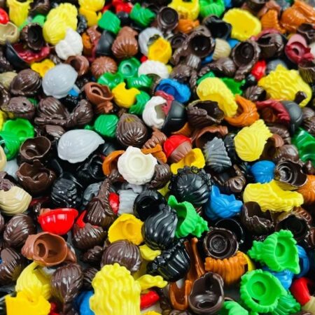 10-Pack of Mystery LEGO Hair Pieces