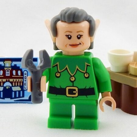 LEGO Sr. Elf Christmastina Bricklesnick with LEGO Set, Cookie, Hot Cocoa and More!