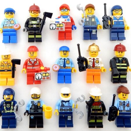 5-Pack of Mystery LEGO First Responder Minifigs