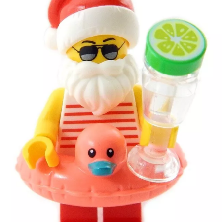 LEGO Vacation Santa Claus Minifig