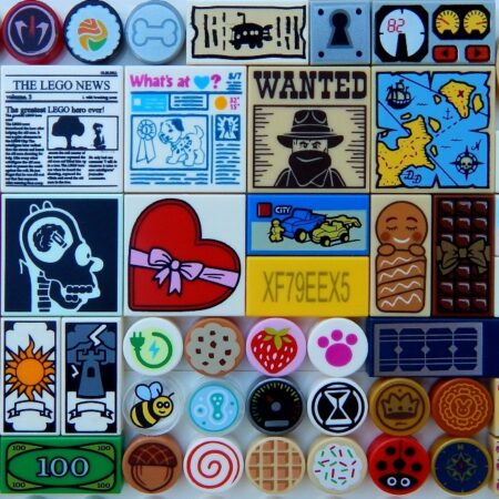 50-Pack of Mystery LEGO Tiles (you know you wanted more)