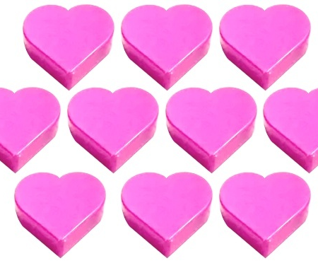 12-Pack of LEGO Hearts