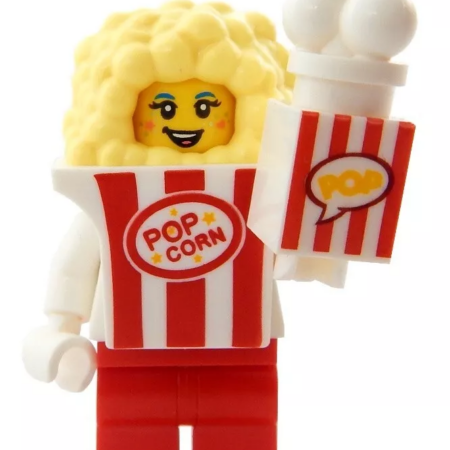 LEGO Popcorn Costume Minifig