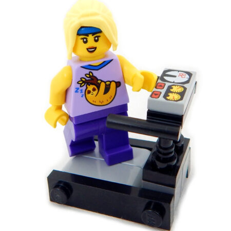LEGO "Not-So-Fast Nancy" on a Treadmill
