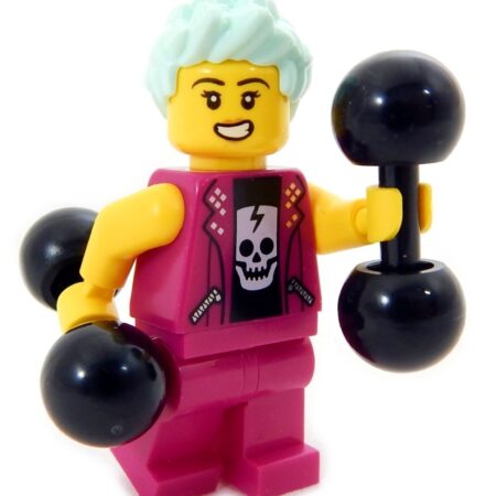 LEGO "Buff Betty" with Free Weights