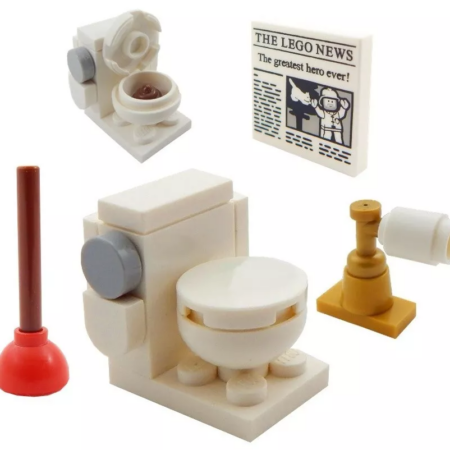 LEGO Toilet Set