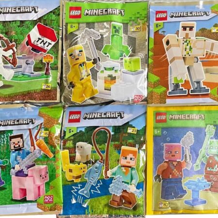 2-Pack of Mystery LEGO Minecraft Polybags