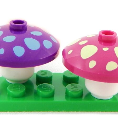 2-Pack of LEGO Mushrooms