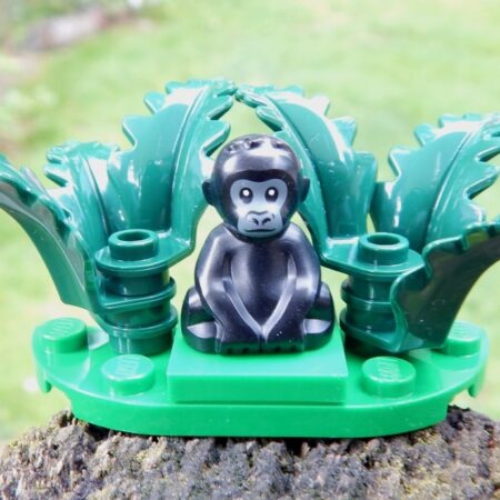Baby LEGO Gorilla Scene