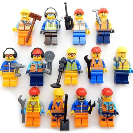 3-Pack of LEGO Construction Workers