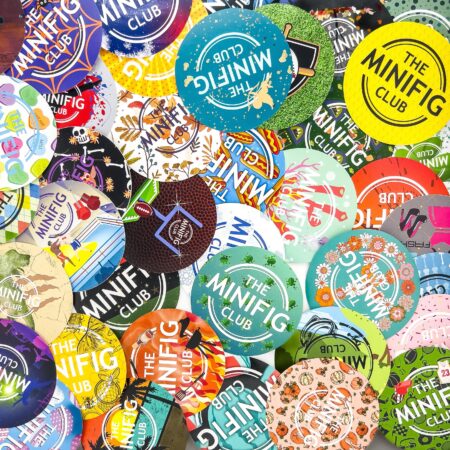 5-Pack of 3" Mystery TMC Stickers