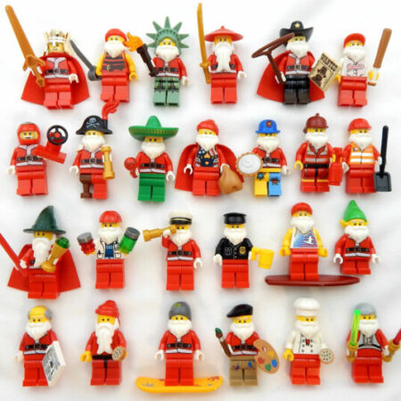 Mystery LEGO Santa Claus Minifig