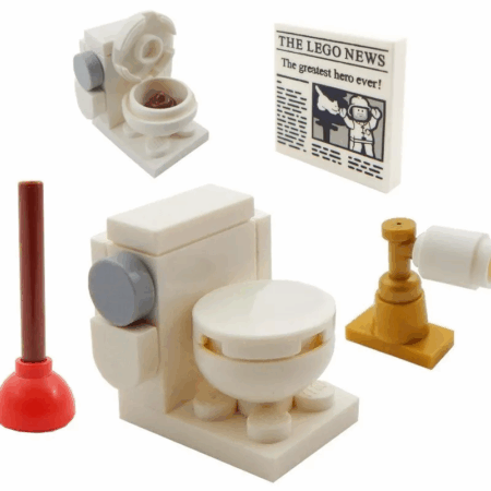 LEGO Toilet + more!