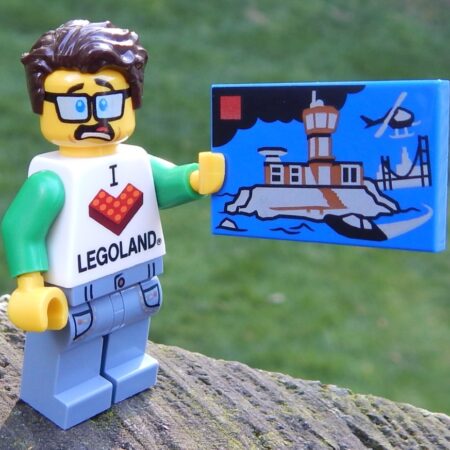 LEGOLAND Dad with LEGO City Set