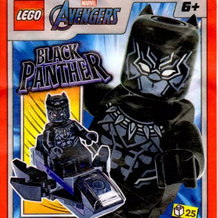 LEGO Black Panther with Jet Paper Bag Set