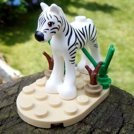 LEGO Zebra (includes all the parts in the photo)