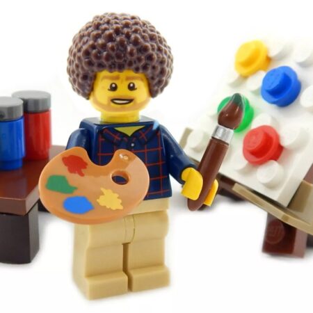 LEGO 1980's Public TV Artist Bundle