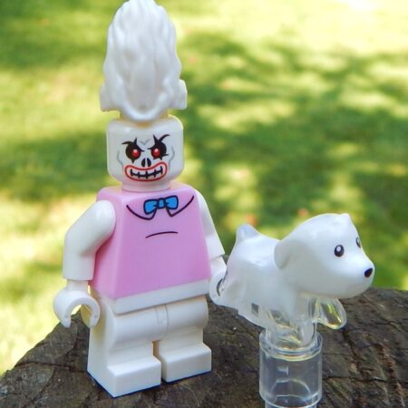 LEGO Clown and Ghost Dog