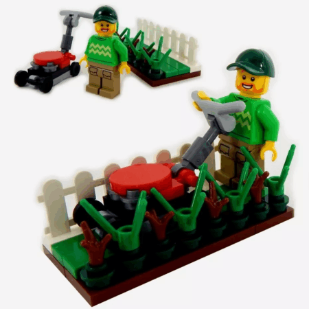 LEGO Lawnmower Man Bundle
