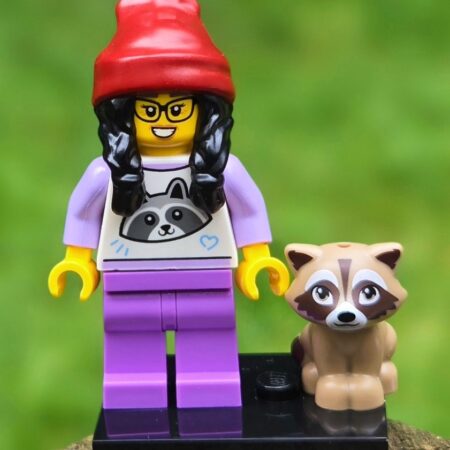 "Molly" with her Trash Panda "Raccoona Matata"