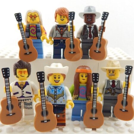 2-Pack of Mystery LEGO Acoustic Guitar Players
