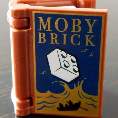 A First Edition of Moby Brick