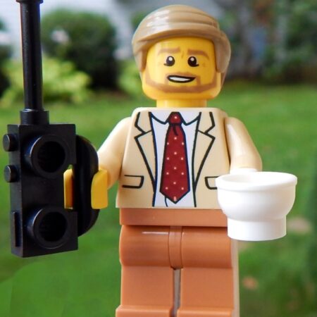 LEGO Vice Principal "Mr. Von Brickenburg"