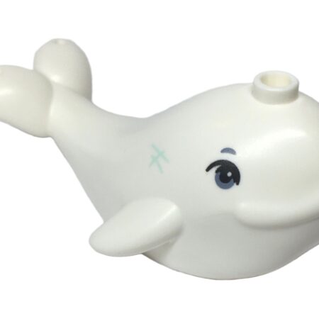 White LEGO Whale