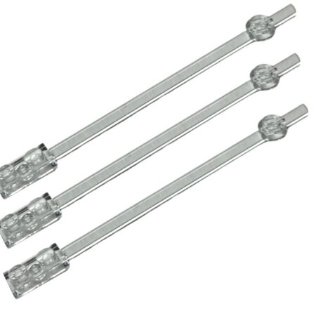 3-Pack of Clear LEGO Posing Sticks (for photos or stop-motions)