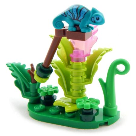 LEGO "Waldo" the Chameleon in Nature