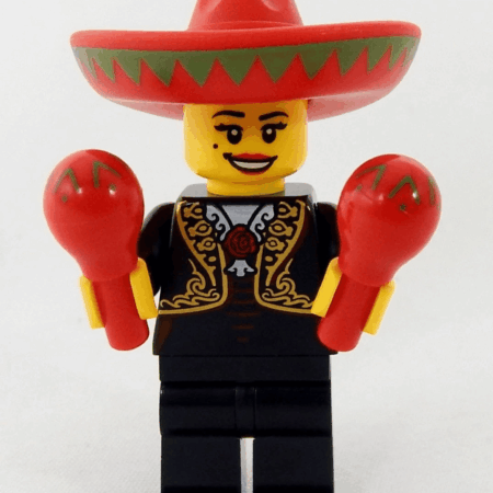 LEGO Mariachi Musician with Maracas