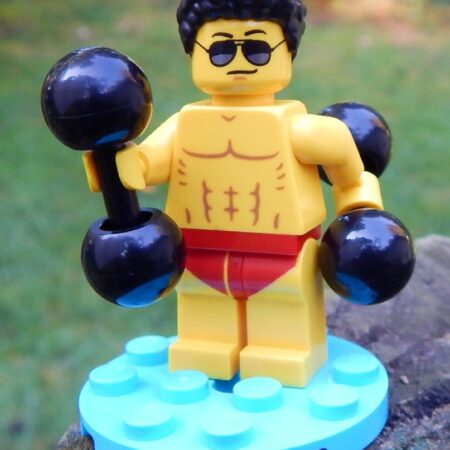 Vance the Weightlifter in his Speedo