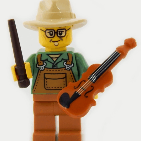 LEGO Country Fiddler Minifig