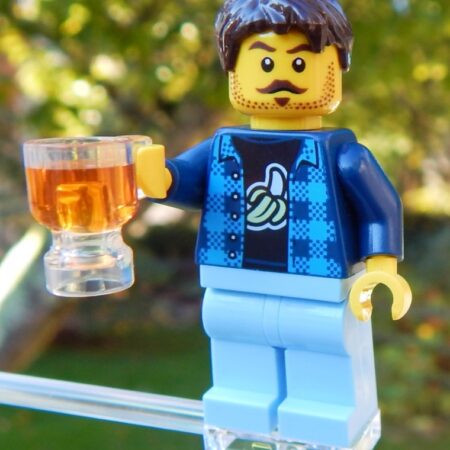 LEGO Dad with a Drink