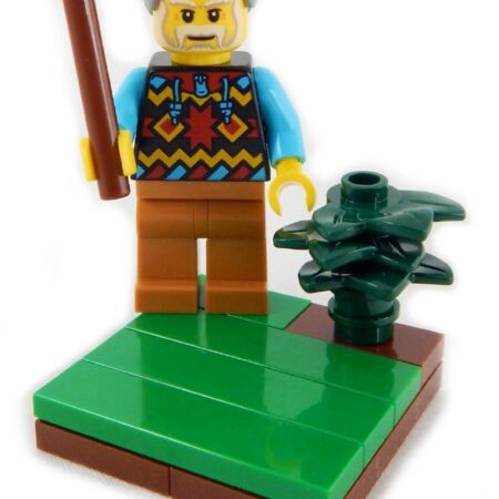 LEGO Grandpa "Stay Off My LAWN"