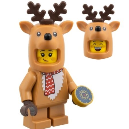LEGO Kid in Reindeer Costume
