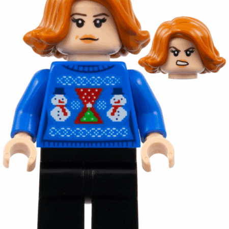 Holiday Sweater LEGO Black Widow