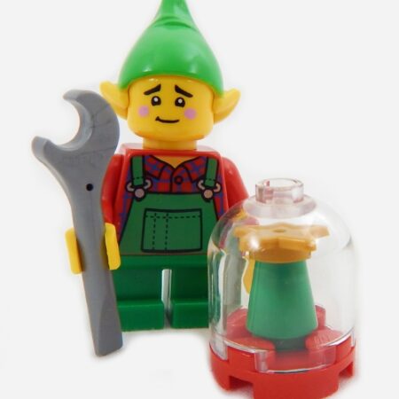LEGO Elf with Snow Globe