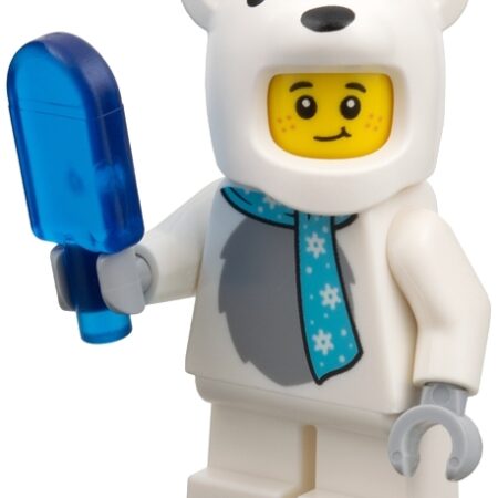 LEGO Kid in Polar Bear Costume