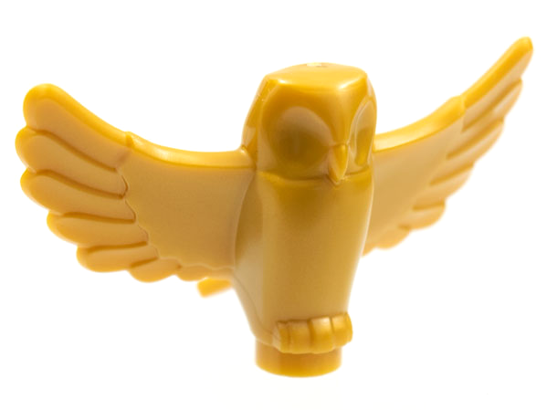 Golden LEGO Owl