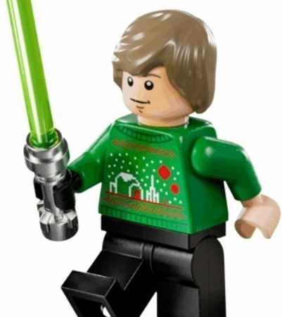 Holiday Sweater Luke Skywalker