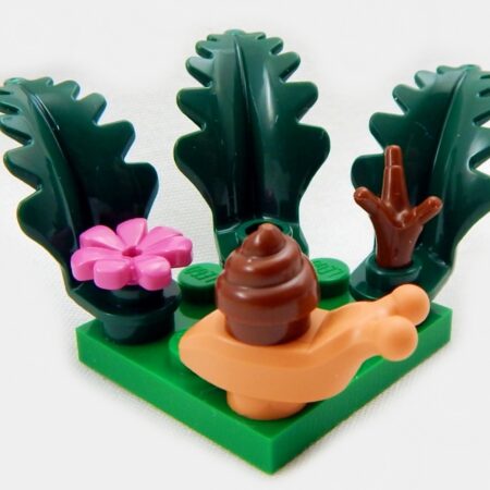 LEGO Snail Scene