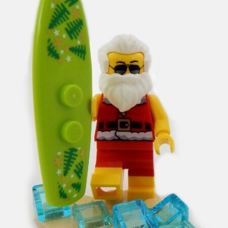 LEGO Surfing Santa