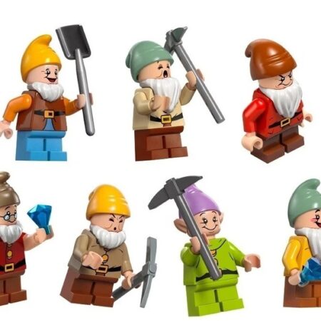 One (not Seven) of the LEGO Seven Dwarfs